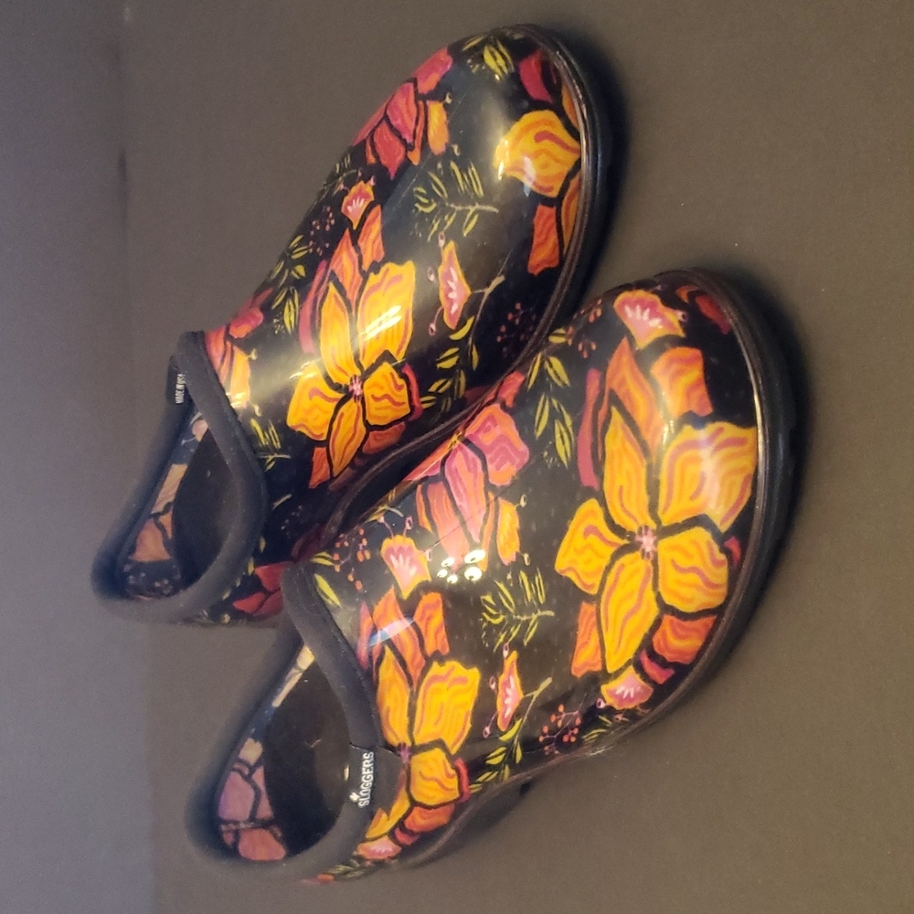 Sloggers Spring Surprise Print Waterproof Rain Garden Comfort Shoes - Picture 2 of 14